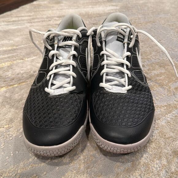 NIKE AIR MAX Courtballistec 4. 1 Rare black and white size 12 in EUC - Picture 3 of 8